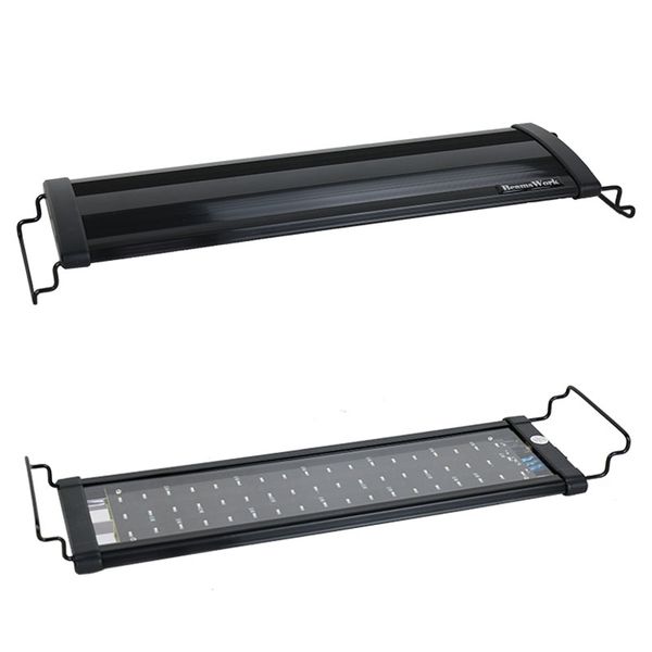 

120-145cm aquarium light fish tank epistar smd led light lamp 2 mode white+blue marine aquarium led