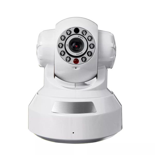 Telecamera CCTV IP con allarme per visione notturna panoramica senza fili Wifi per animali domestici 720P - Spina UE