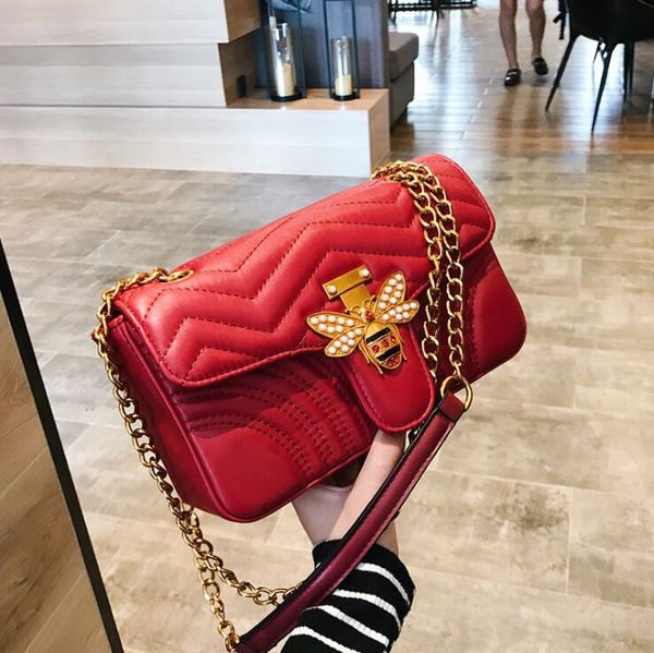 

2019 small women bag bag ladies leisure handbags bags oblique straddle fashion womens shoulder single mini mobile phone shoulder s0 bllwb, Red;black