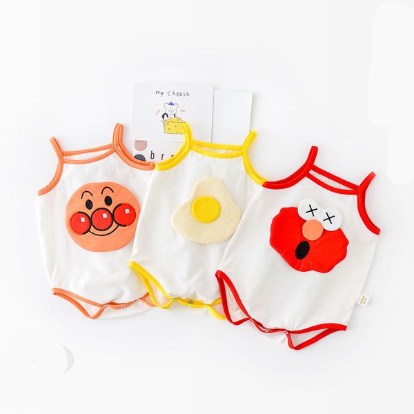 

baby infant cute cartoon bodysuita summer 2020, Blue