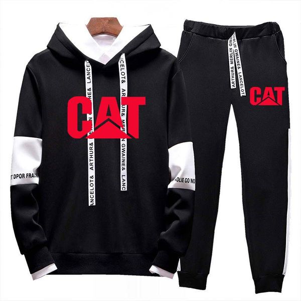

xxxtentacion men tracksuits outwear hoodies sportwear sets male sweatshirts cardigan men set clothing+sweatpants pants 3xl, Black;blue