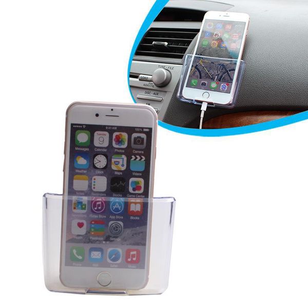 

borzecki auto accessories transparent car storage box car storage bag mobile phone holder sd-1136