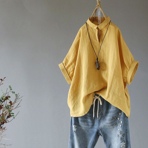 

summer blouse ladies designer plus size summer womens v neck blouses 2019 casual button tunic kaftan feminina shirts chemise, White