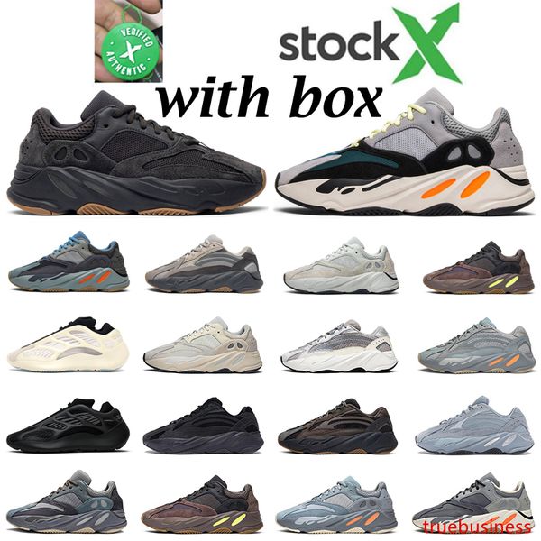 

stock x kanye men women running shoes wave runner utility black inertia hospital carbon blue azael mens trainer fashion sports sneakers