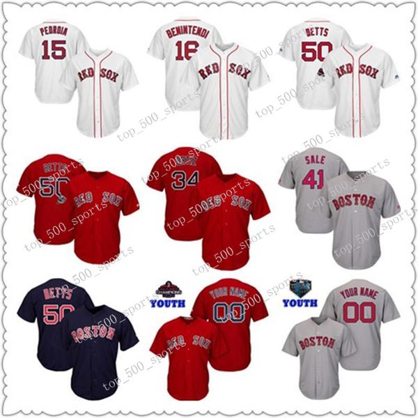 custom infant red sox jersey