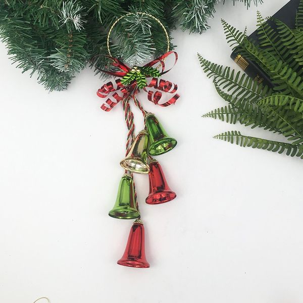 

рождественский колокол кулон дверь висит колокольчик украшения металла для домашнего декора мини рождественская елка ремесло для партии новы