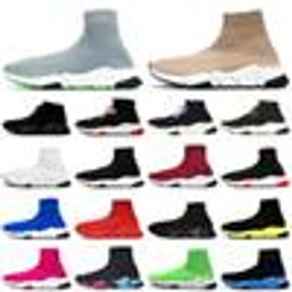 

sock shoes fashion speed sneakers women men chaussures triple white black graffiti clear sole mens trainer sports shoe runners p