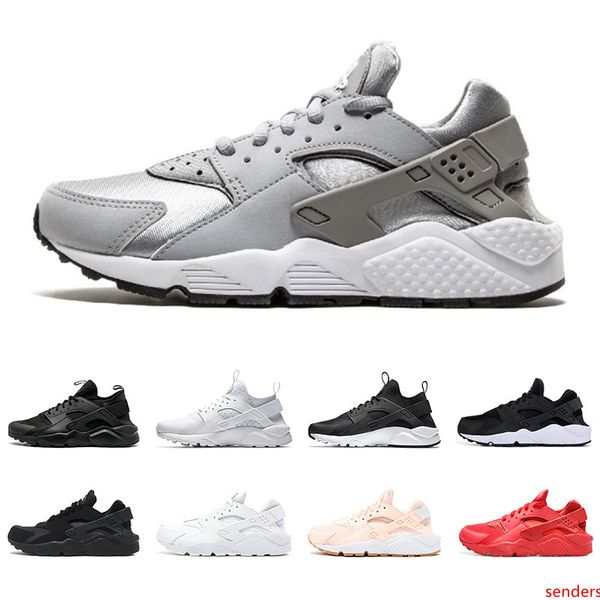 

huarache new color men women running shoes mens trainers triple white grey red pink sports sneakers outdoors size 5.5-11