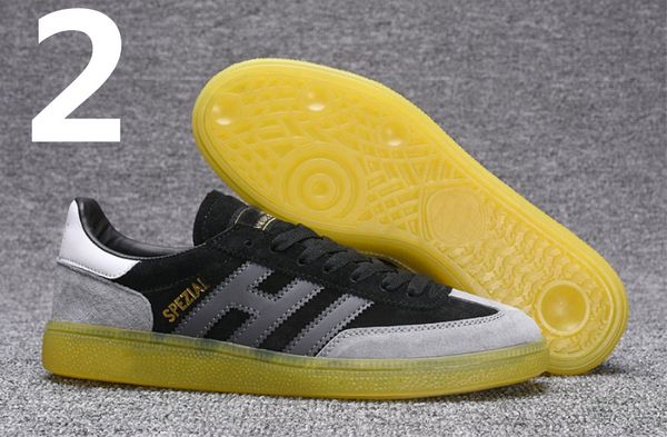 

Высокое качество мужская замша Гандбол Spezial Spzl обувь Газель повседневная обувь белый человек Черный ультра BOOST оригинальный OG классическая обувь 40-44