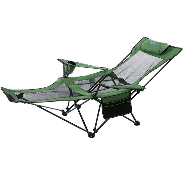 

beach chair portable folding chair camping seat oxford cloth stainless steel durable