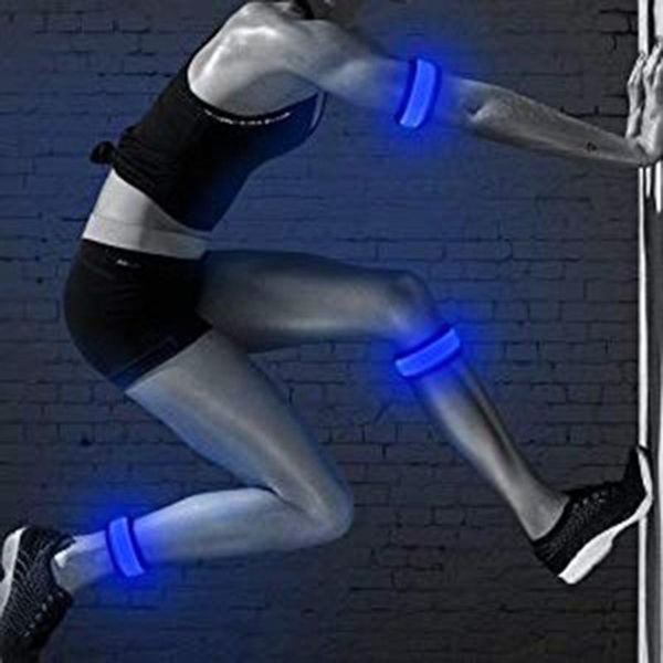 

outdoor sports led flashing glow bracelet wristband vocal concert party light up safety gym running bike light