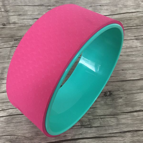 

tpe yoga wheel back training tool yoga circles roller waist shape bodybuilding abs gym home professional fitness equipment