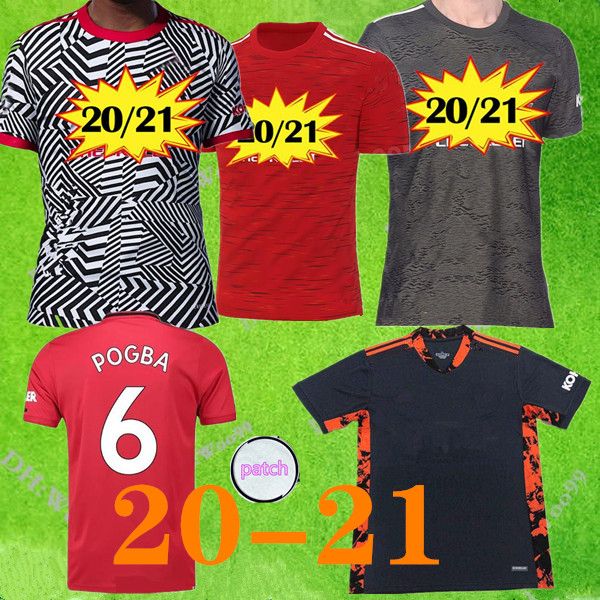 

топ манчестер фан версия футбольные майки 2020 2021 погба рашфорд рашфорд ван-биссака лингард магуайр алексис футбольные рубашки вратарь, Black;yellow