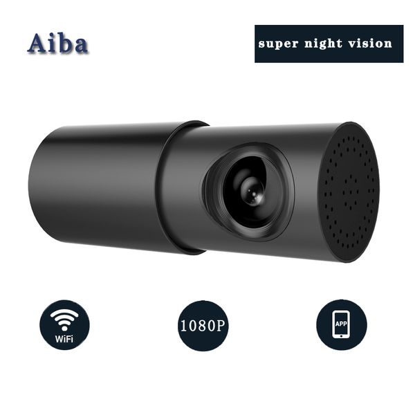 

original aiba a10 car dvr night vision dash cam 170 degree wide view angle with wifi g-sensor loop recording parking monitoring