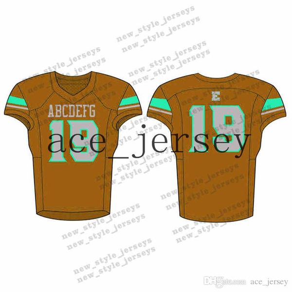 

74Men 2019 Youth Football Jerseys Army Green Wine Red Embroidery Logos Stitched Custom Any name Any number Jerseys