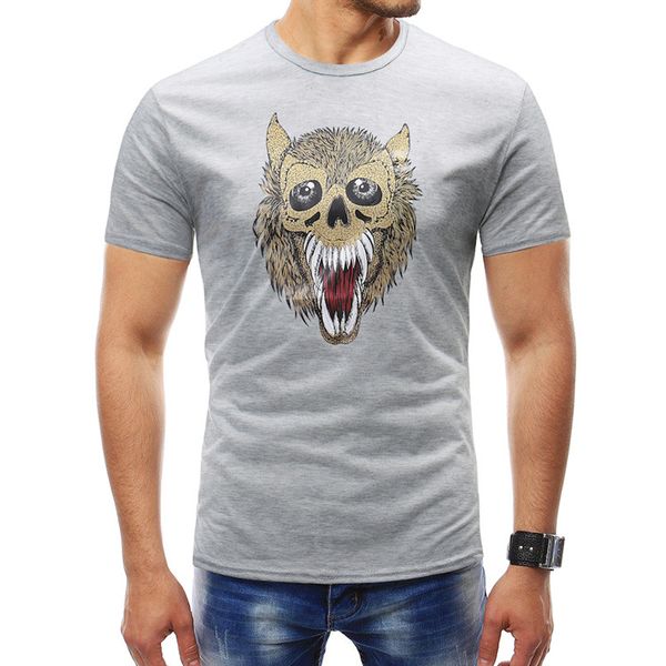 

short sleeve slimple print t shirt o-neck slim men t-shirt fashion mens tee shirt t shirts plus size2019 sale, White;black