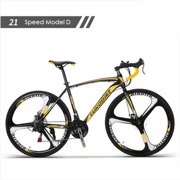 

new brand carbon steel frame 700c wheel 21/27 speed disc brake road bike outdoor sport cycling bicicletas racing bicycle