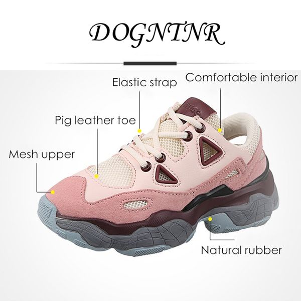 

dogntnr лето горячая распродажа розовые женские кроссовки 2020 студенты легкая ходьба удобная кружевная плоская обувь женщины спорт
