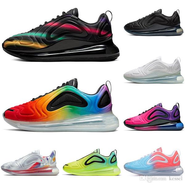 

men women running shoes northern lights night multicolor triple black total eclipse cool grey volt be true trainers sport sneakers 36-45