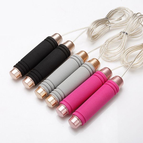 

jump rope ultra- bearing skipping rope steel wire jumping ropes for boxing gym fitness training