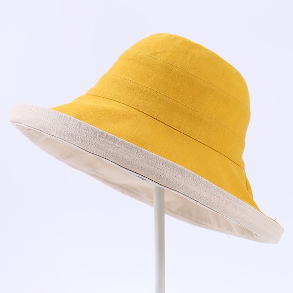 

women bucket hat panama is female summer hat panama women gorra girls flower double wear hats for girls cotton, Blue;gray