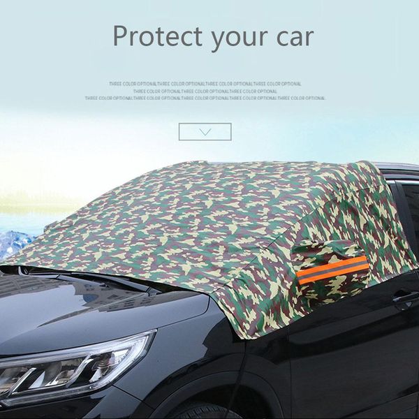 

automoble sunvisor car cover comouflagel sun visor waterproof protector cover auto car front windshield sun shade