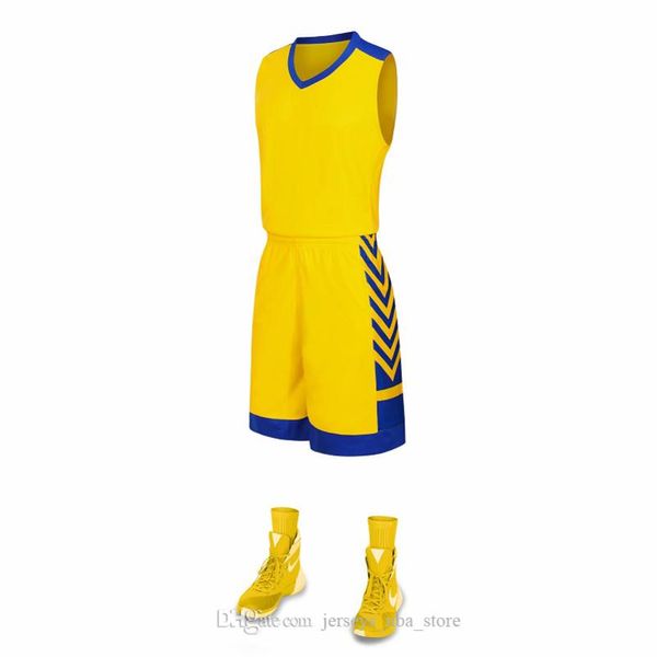 

discount men training basketball sets with shorts uniforms reversible basketball jerseys for that home and away look kits sports 44-45, Black;red