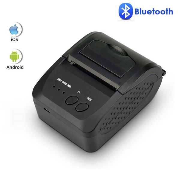 

netum nt-1809dd 58 мм bluetooth тепловой квитанционный принтер для android ios windows и 5890t rs232 порт квитанционный принтер pos портатив