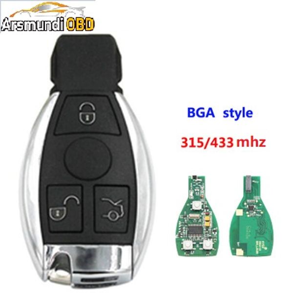 

for smart key 3 button 315mhz 433mhz for mb bga style work with vvdi bga tool
