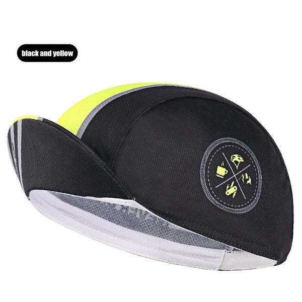 

велосипед велоспорт cap спорт на открытом воздухе hat запуск полиэстер дышащий soft, Black