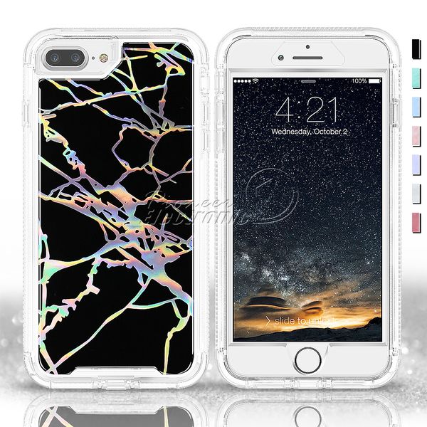 

Для iphone X case 2 в 1 мрамор противоударный гибридный жесткий PC обложки дизайнер телеф