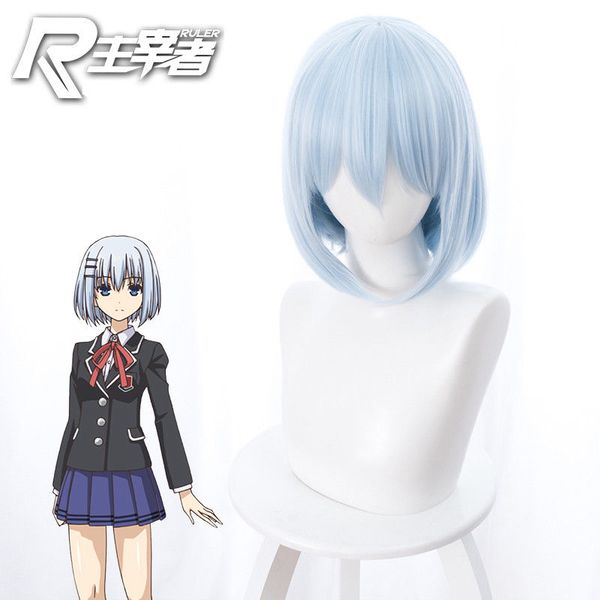 Date A Live Tobiichi Origami Lolita Harajuku Wigs Girls Short Hair