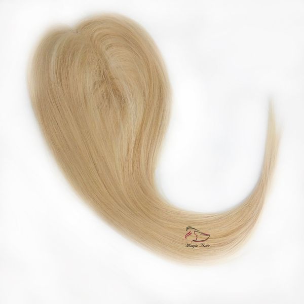 Remy Человеческие волосы Topee Настройка в соответствии с вашими требованиями к вашим требованиям волос Прямые женские Topper 60 # 2.5 * 5 шелковая база для тонких волос