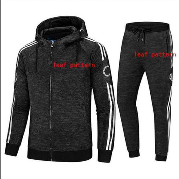 

size -5xl 20fw logo men tracksuits stripes designer track suits hoodie&pant sportsuits cardigan mens sweatshirts zipped clothing for male, Gray
