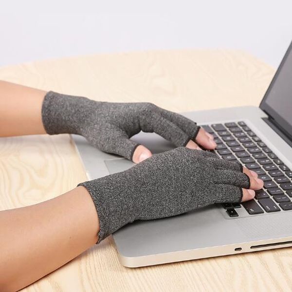 Мода-горячий стиль в помещении спортивные медные волокнистое волокно здравоохранение полуфабриката тренировочный артрит перчатки перчатки давления
