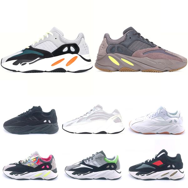 

Kanye West 700 Mauve Static 3M Wave Runner Running Shoes For Men Women 700s Black White Mens Designer Trainer Sports Sneakers Size 36-45