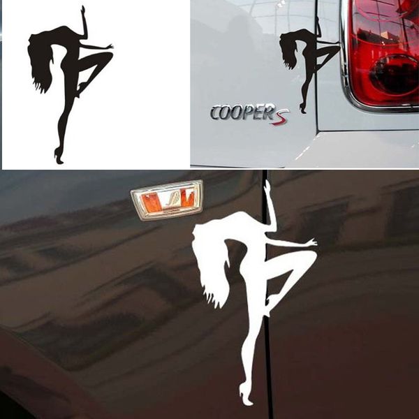 

car small steel tube wugges steel tube reflective creative door seat car stick body scratch pull decals