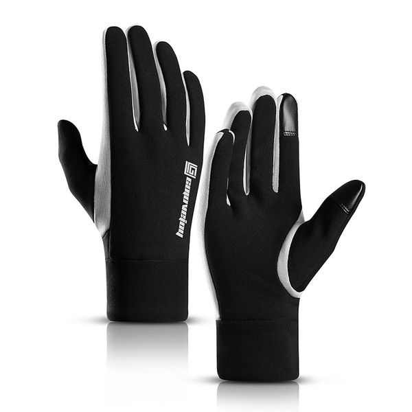 

winter outdoor sports gloves touch screen all-weather waterproof and windproof riding warm motorcycle velvet ski c99, Black