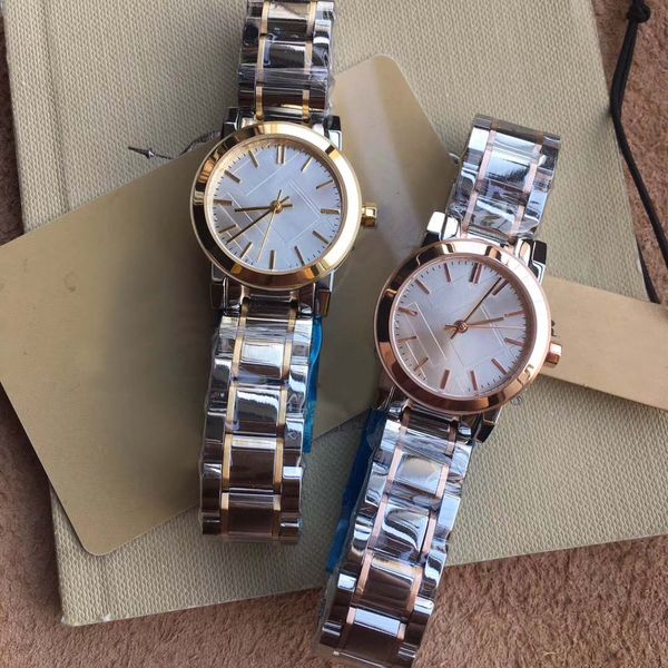 

fashion stainless watch watches rose steel ladies two tone gold womens bracelet quartz and bezel 26mm handsr mumji, Slivery;brown
