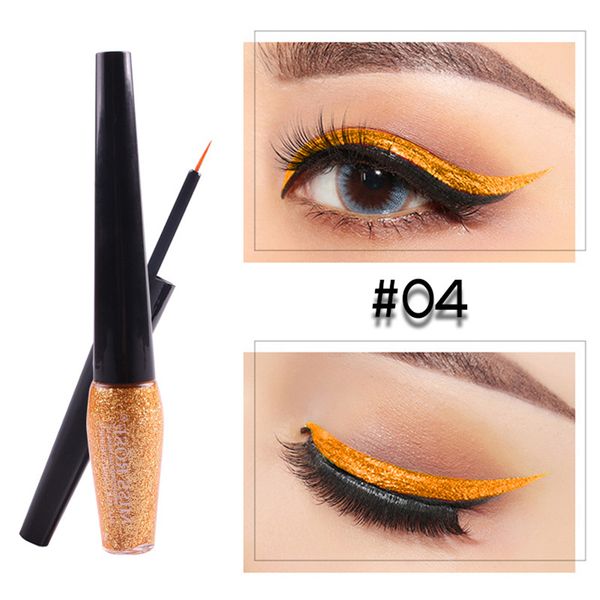 

waterproof glitter creamy eyeliner liquid eyeshadow long lasting eye gloss cosmetics makeup eyeliner