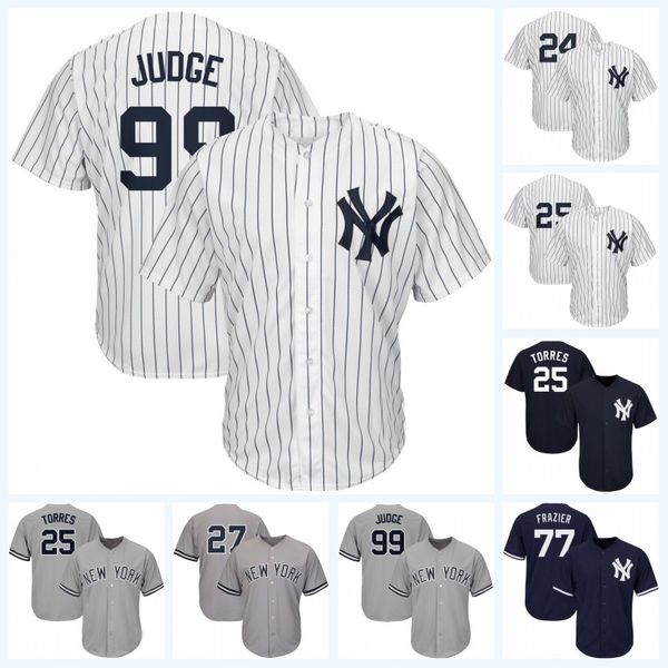 

Youth 18 Didi Gregorius Aaron Judge Gleyber Torres Aaron Hicks Miguel Andujar Brett Gardner Stanton Clint Frazier Yankees Baseball Jersey