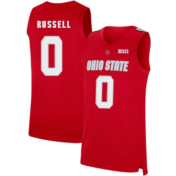 

d.j. carton stitched youth ohio state buckeyes danny hummer d'angelo russell andre wesson d.j. carton college basketball jersey, Black