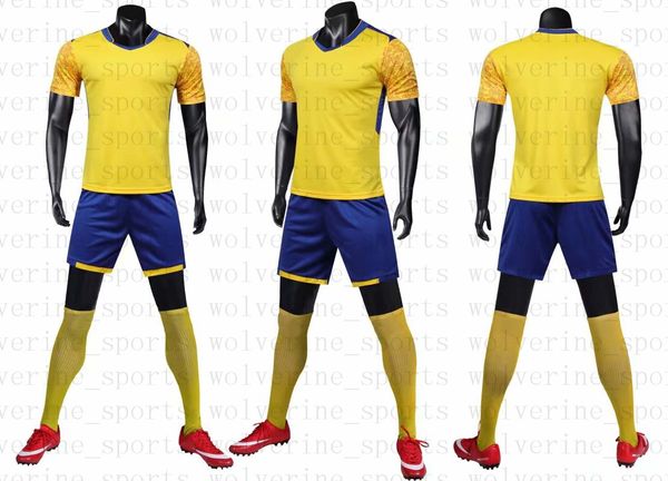 

2019 New Men's Sports Football uniform 2018 DIY Customized Putuan Training Suit Breathable Short Shirt 595562652 345328
