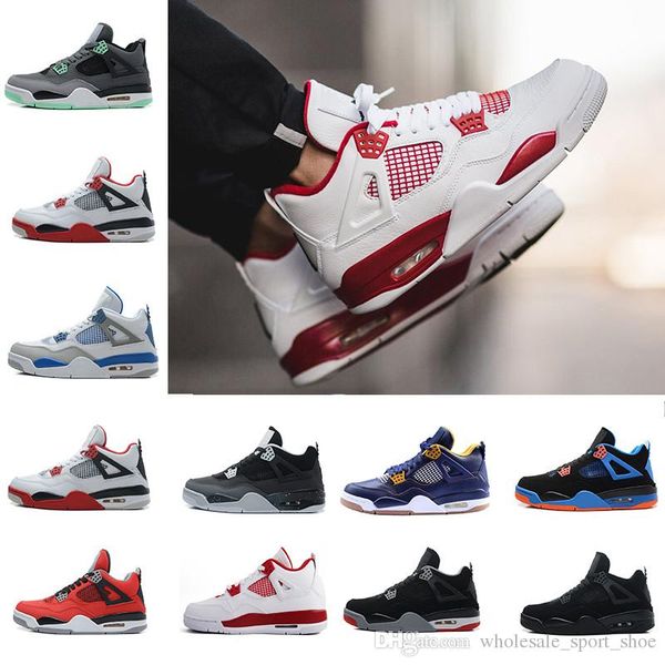 

Discount Sale Basketball Shoes 4 Men Sports Sneakers Shoes 4s IIII Man Zapatillas Authentic Original Real Replic Size 41-47