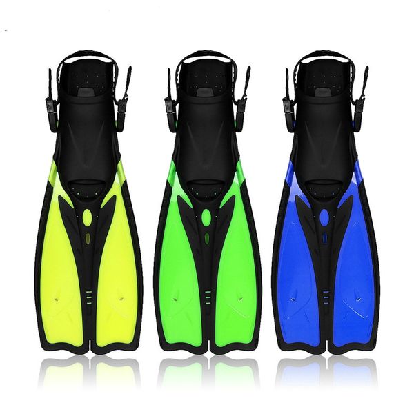 

diving fins for adults professional snorkeling swimming fins long flexible flippers submersible shoe professional diver