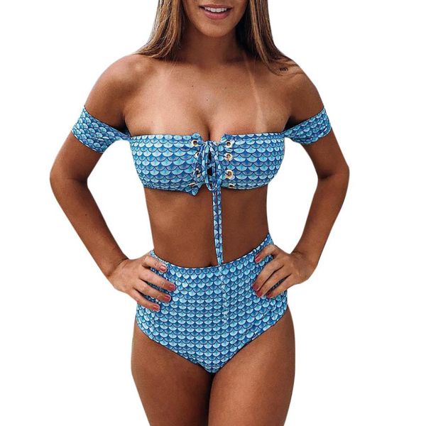 

women bikini set swimwear push-up padded print bra swimsuit beachwear women's swimming suit bather swimwear biquini #sh, White;black