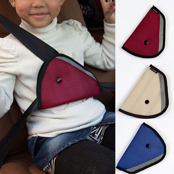 

triangle child car safety belt holder child resistant seat cover protector shave baby adjuster car seat belt extender