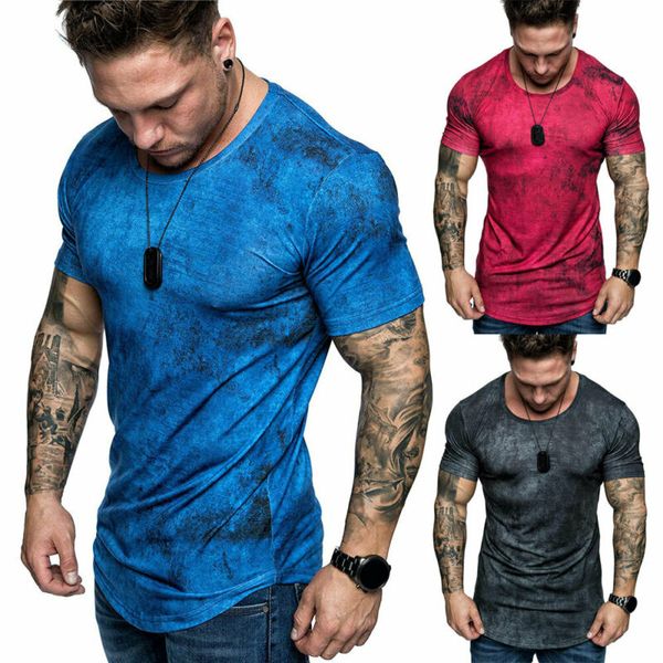 

plus size men slim fit v neck short sleeve muscle tee t-shirt casual shirts solid fashion tee men new fashion clothes, White;black
