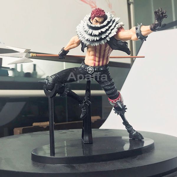 

15 cm anime figure one piece action figure koa king of artist charlotte katakuri pvc collectible model toy gift toy for children t200704