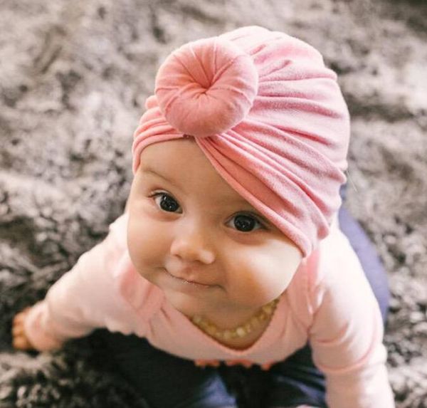 

knot baby turban caps accessories knot decor hair girls hats spring with head kids wraps children winter kids beanie riuxc, White;black